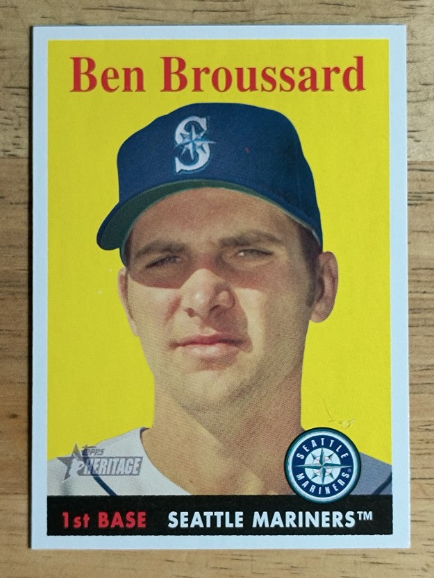 2007 Topps Heritage #215 Ben Broussard