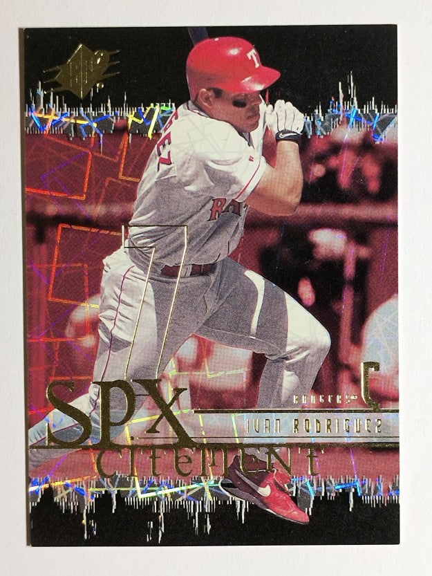 2000 SPx SPXcitement #XC12 Ivan Rodriguez