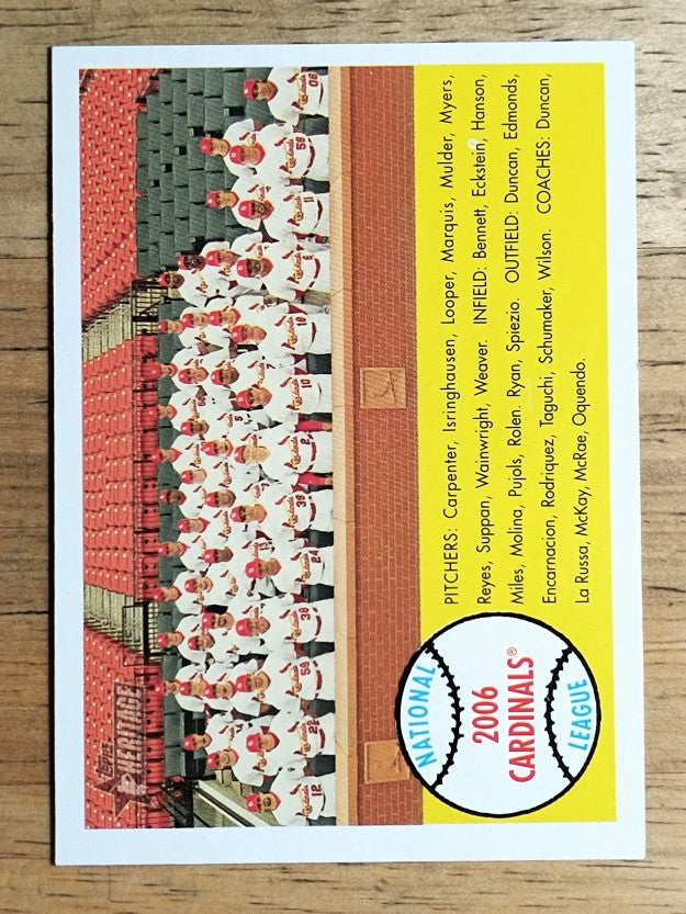 2007 Topps Heritage #216 St. Louis Cardinals TC
