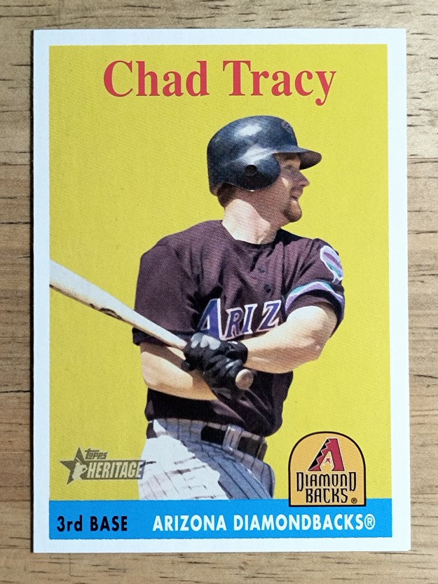 2007 Topps Heritage #426 Chad Tracy