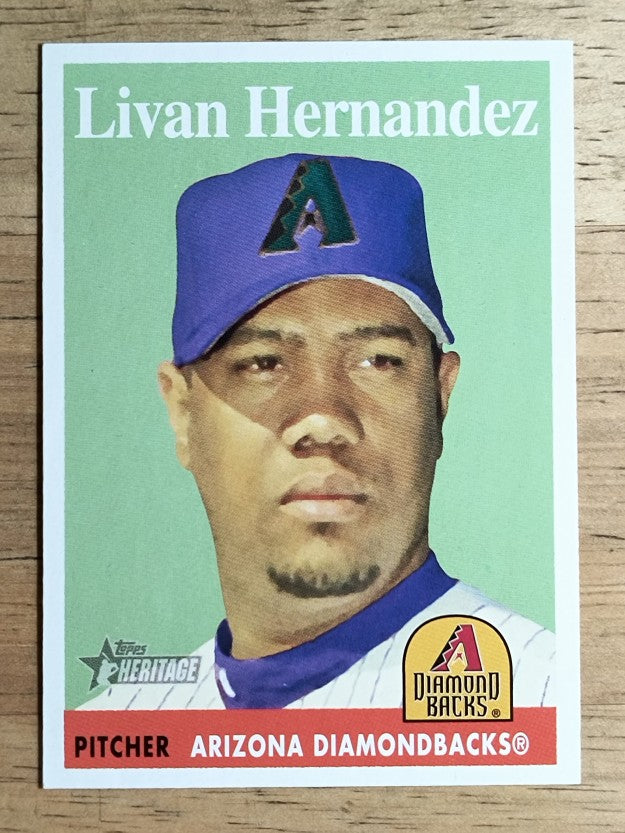 2007 Topps Heritage #51 Livan Hernandez
