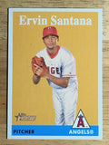 2007 Topps Heritage #264 Ervin Santana