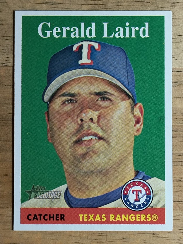 2007 Topps Heritage #117 Gerald Laird