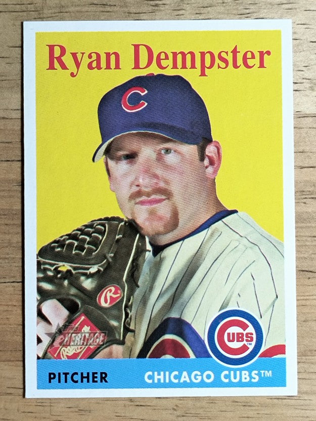 2007 Topps Heritage #198 Ryan Dempster
