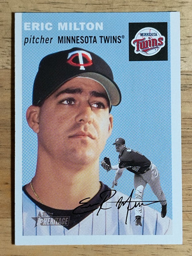 2003 Topps Heritage #264 Eric Milton
