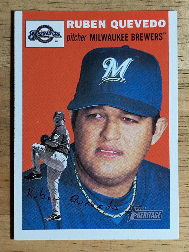 2003 Topps Heritage #294 Ruben Quevedo