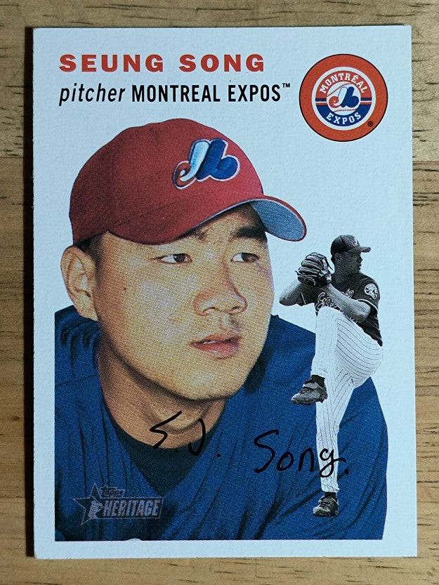 2003 Topps Heritage #151 Seung Song
