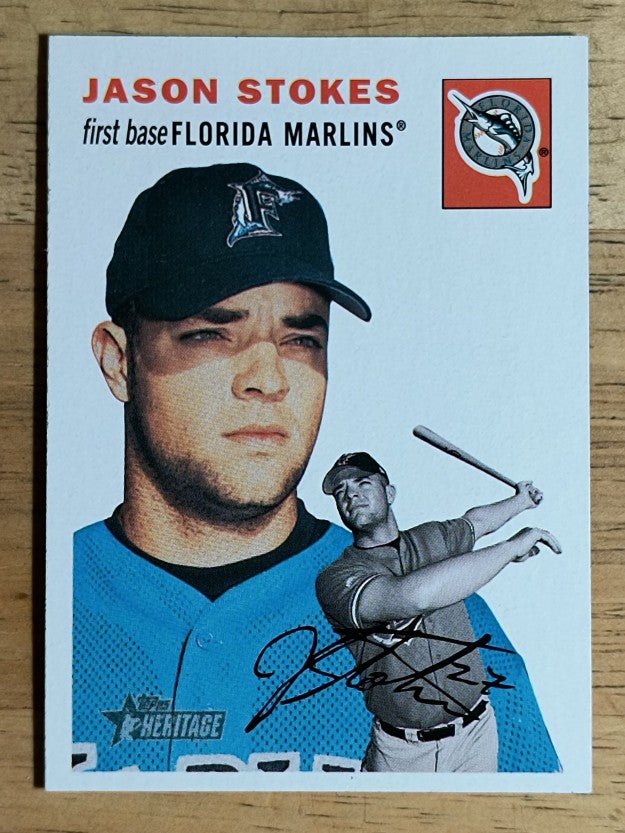 2003 Topps Heritage #298 Jason Stokes