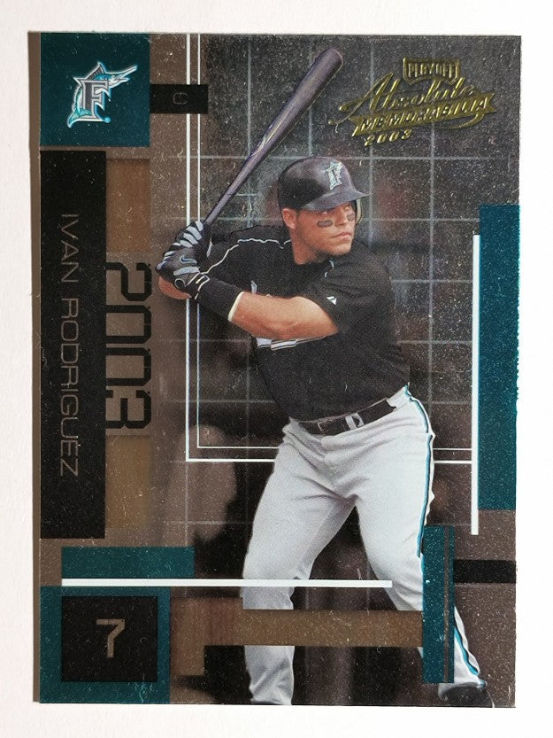 2003 Absolute Memorabilia #101 Ivan Rodriguez