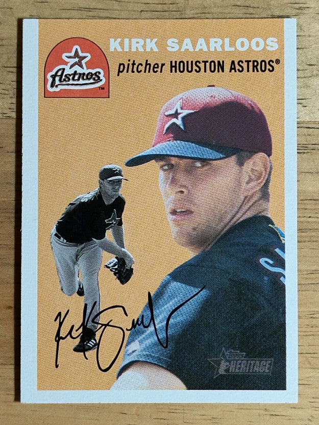 2003 Topps Heritage #186 Kirk Saarloos