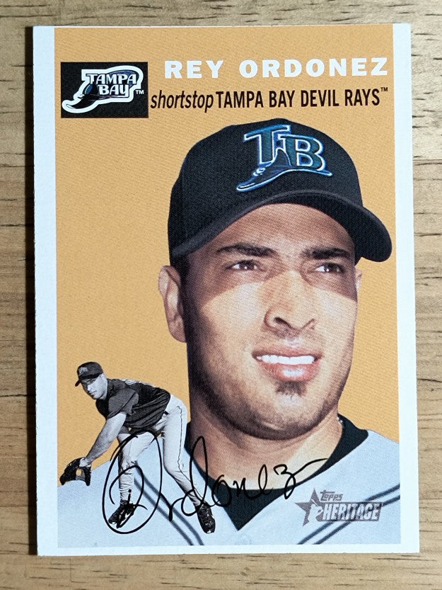 2003 Topps Heritage #262 Rey Ordonez
