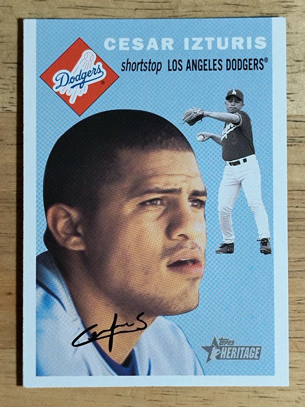 2003 Topps Heritage #295 Cesar Izturis