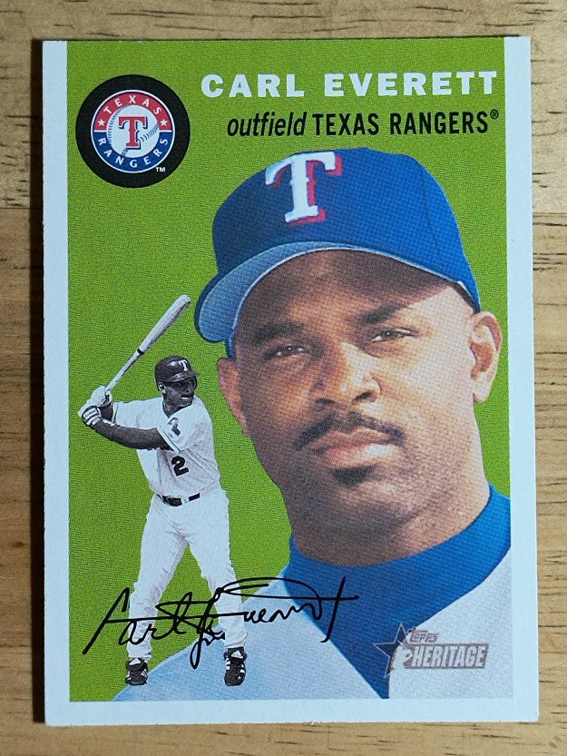 2003 Topps Heritage #281 Carl Everett