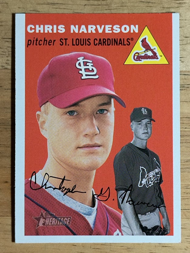 2003 Topps Heritage #236 Chris Narveson