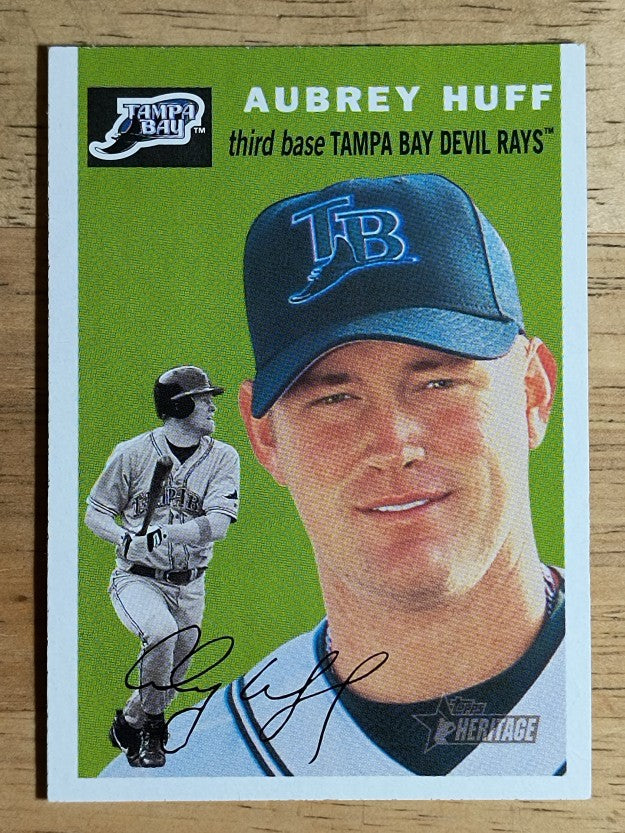 2003 Topps Heritage #282 Aubrey Huff
