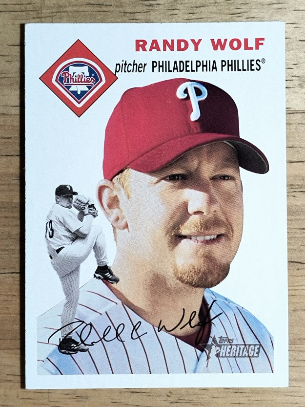 2003 Topps Heritage #259 Randy Wolf