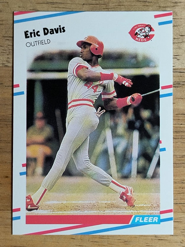 1988 Fleer #231 Eric Davis