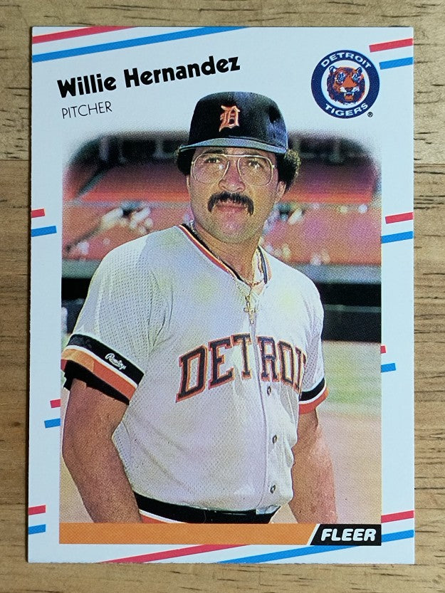 1988 Fleer #58 Willie Hernandez