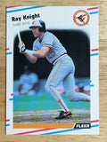1988 Fleer #564 Ray Knight