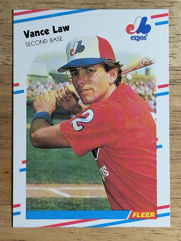 1988 Fleer #187 Vance Law