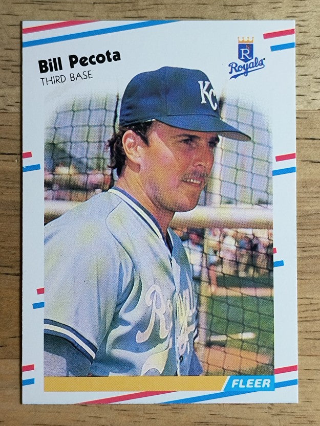 1988 Fleer #264 Bill Pecota RC