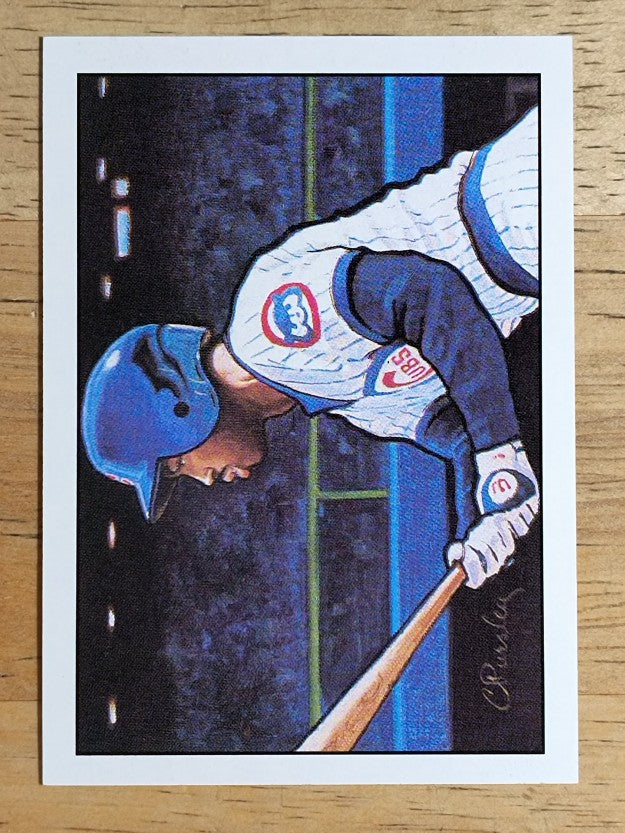 1990 Bowman Art Inserts #10 Jerome Walton