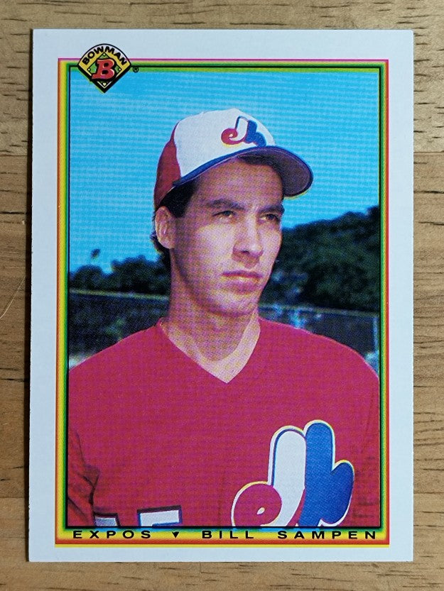 1990 Bowman #104 Bill Sampen RC