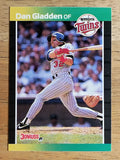 1989 Donruss #391 Dan Gladden