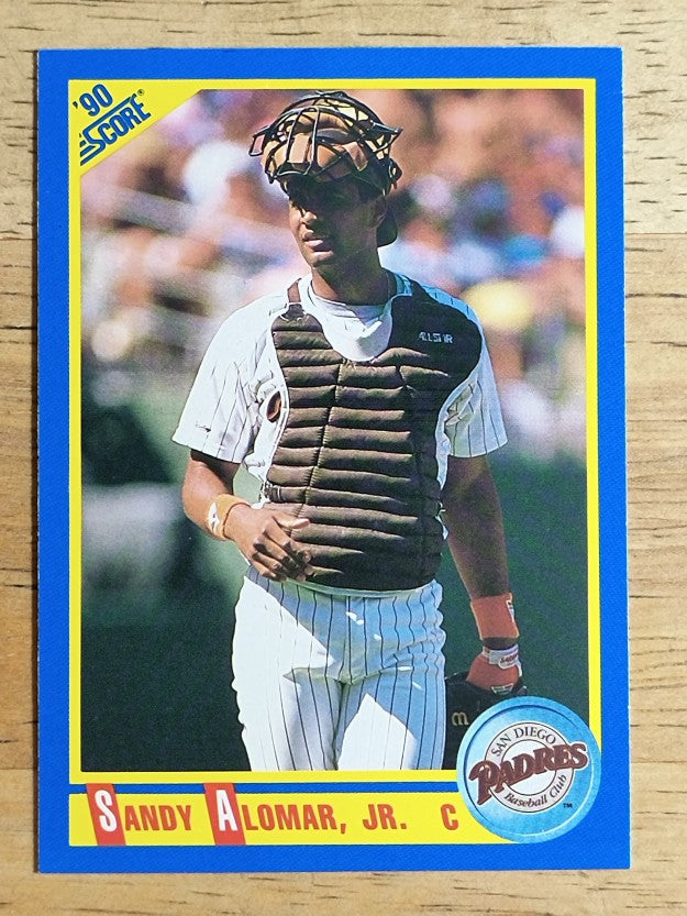 1990 Score #577 Sandy Alomar Jr.