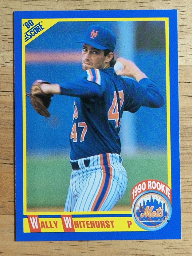 1990 Score #599 Wally Whitehurst