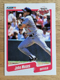 1990 Fleer #381 John Moses