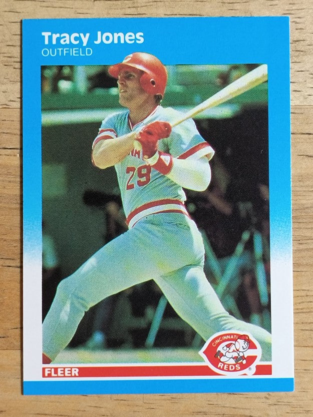 1987 Fleer Update #U55 Tracy Jones