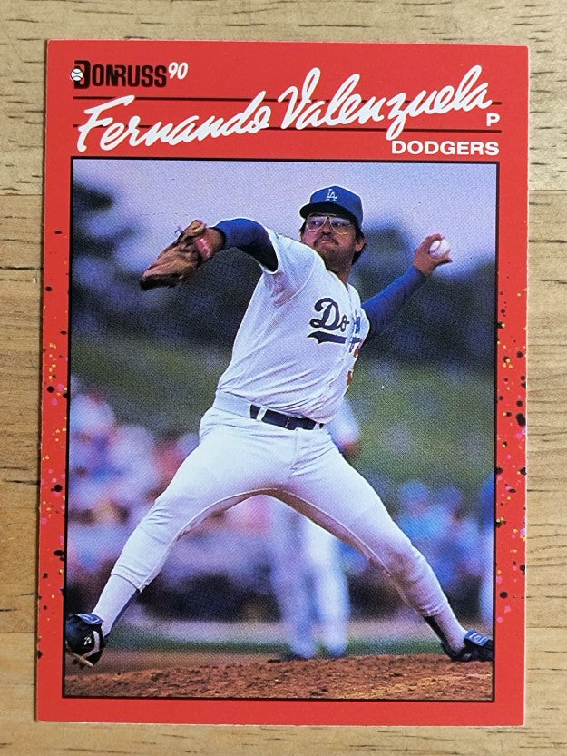 1990 Donruss #625 Fernando Valenzuela