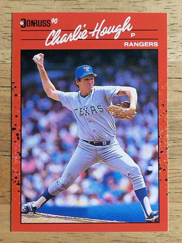 1990 Donruss #411 Charlie Hough