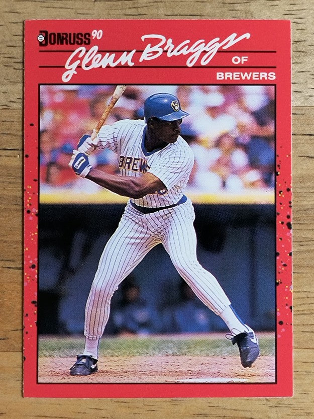 1990 Donruss #264 Glenn Braggs
