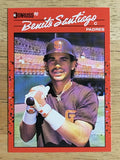 1990 Donruss #465 Benito Santiago