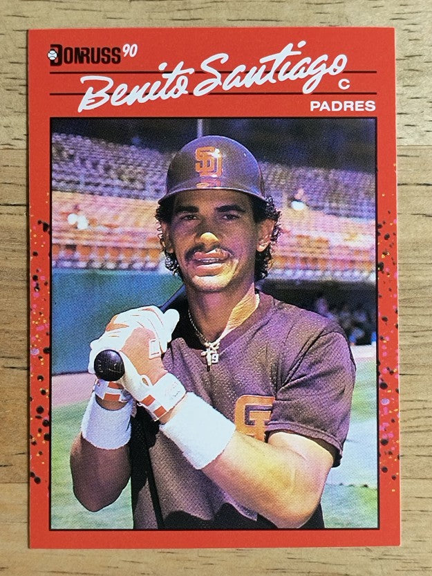 1990 Donruss #465 Benito Santiago