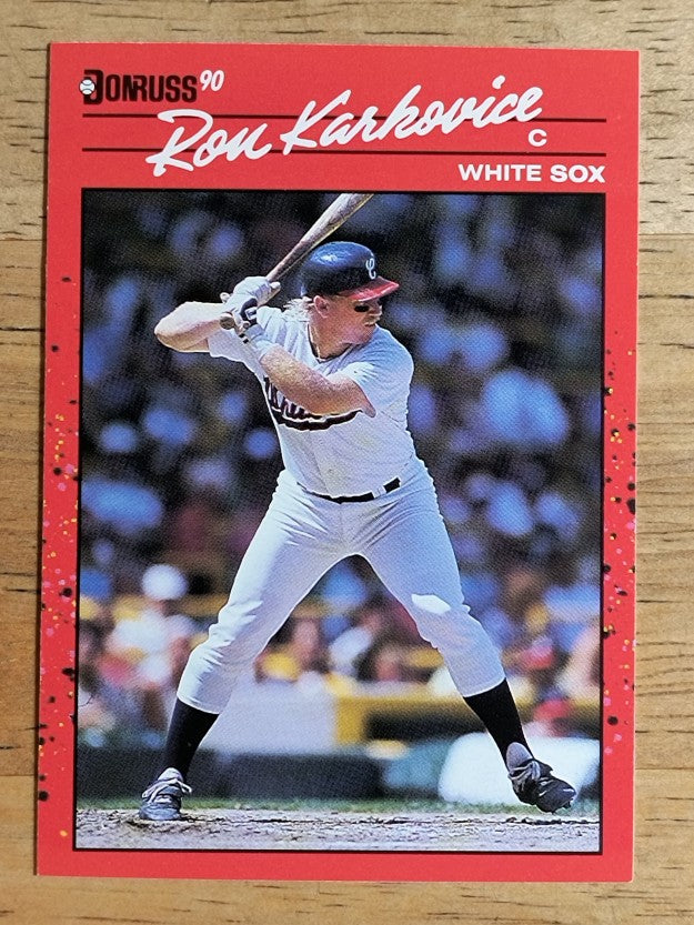 1990 Donruss #413 Ron Karkovice