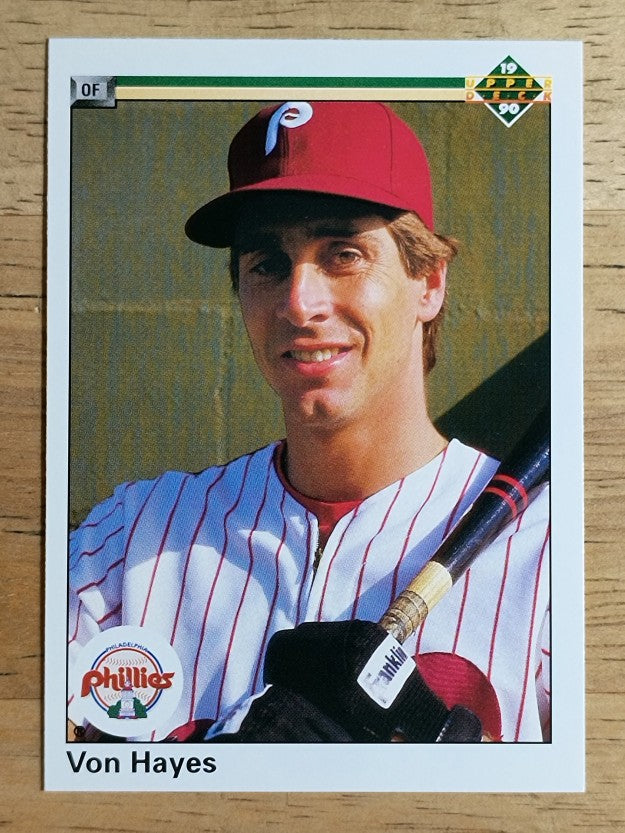 1990 Upper Deck #453 Von Hayes
