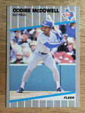 1989 Fleer #528 Oddibe McDowell