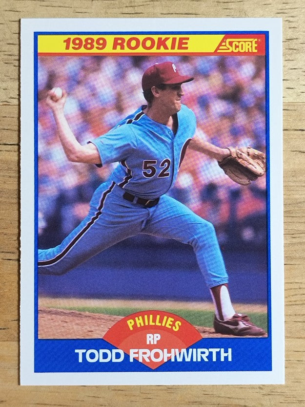 1989 Score #647 Todd Frohwirth