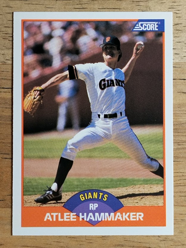 1989 Score #422 Atlee Hammaker