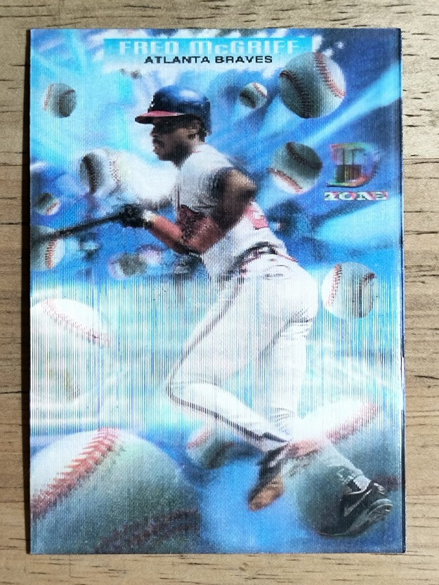 1995 Topps D3 Zone #4 Fred McGriff