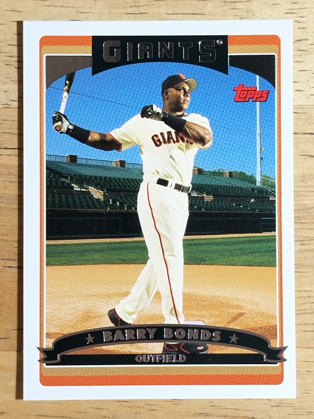 2006 Topps #100 Barry Bonds