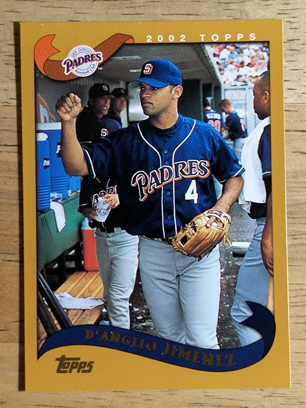 2002 Topps #428 D'Angelo Jimenez