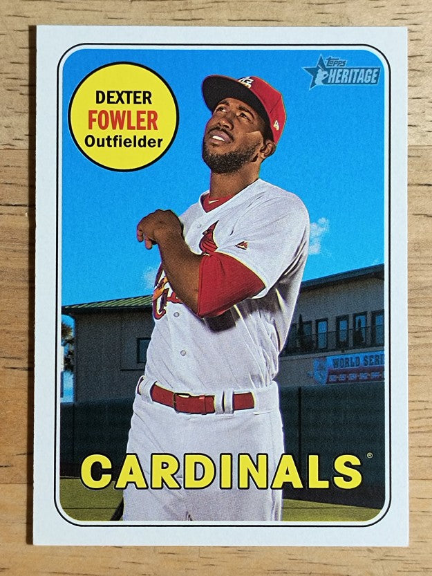 2018 Topps Heritage #83 Dexter Fowler