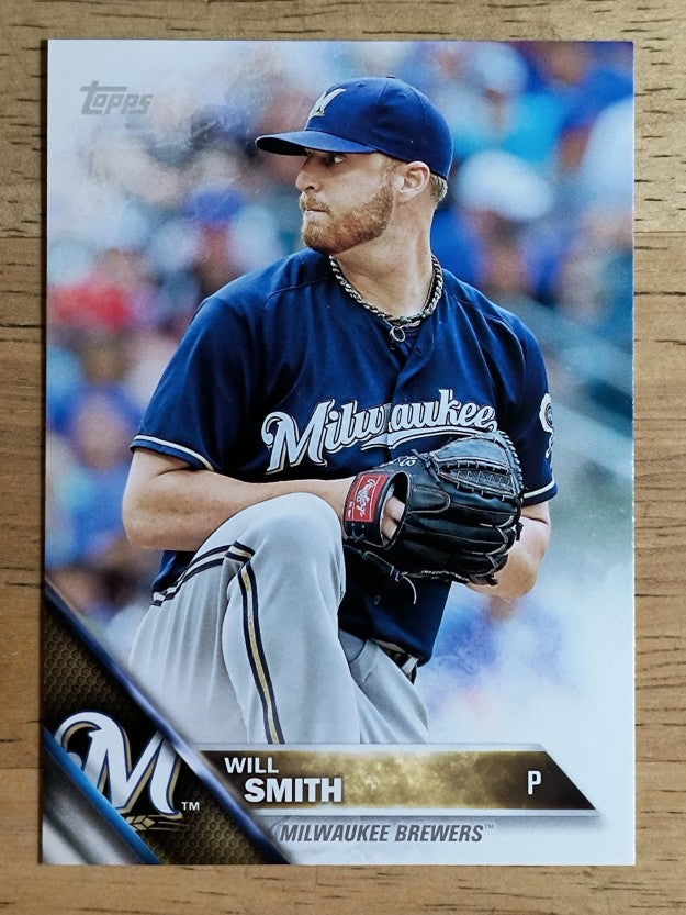 2016 Brewers Topps #MIL14 Will Smith