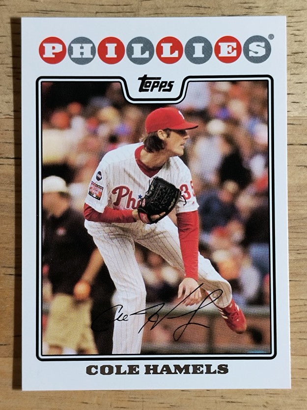 2008 Topps #35 Cole Hamels