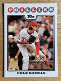 2008 Topps #35 Cole Hamels