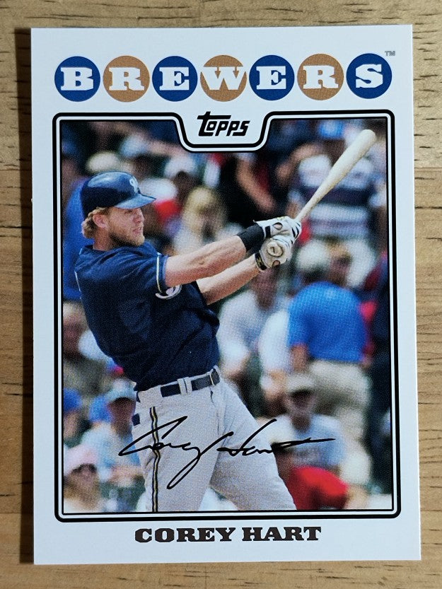 2008 Topps #42 Corey Hart